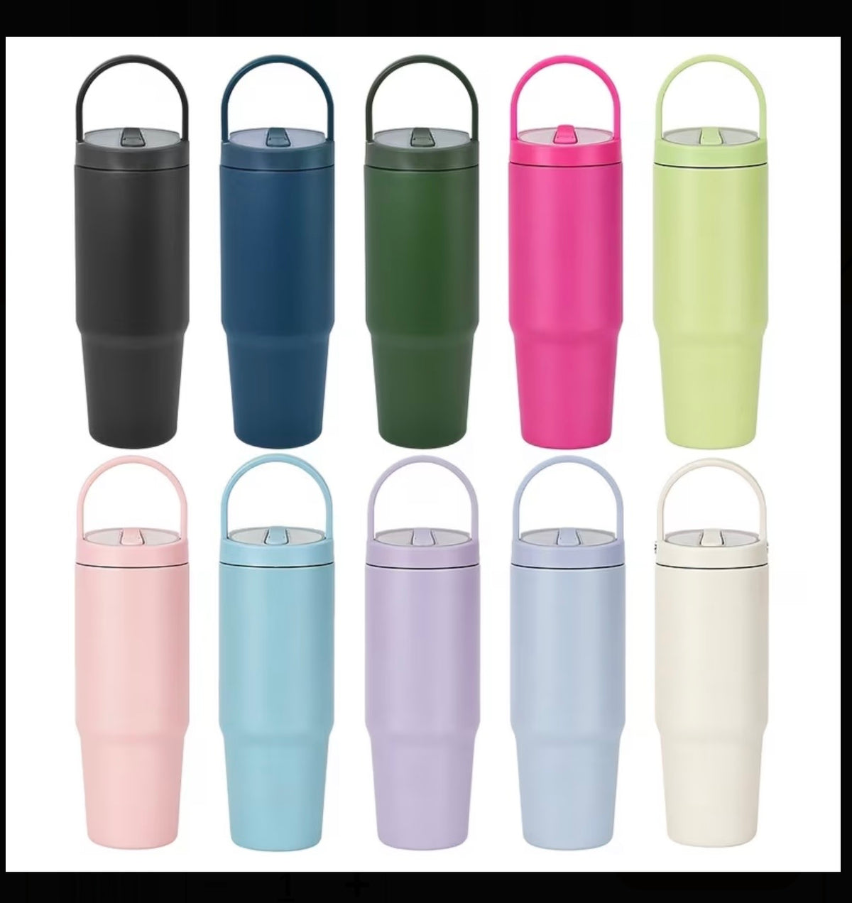 30oz Flip Top Stainless Steel