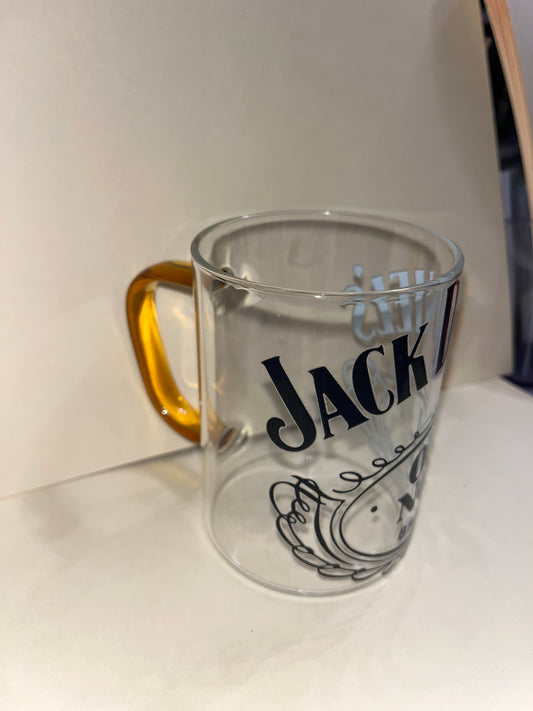 16oz Glass Mug with handle