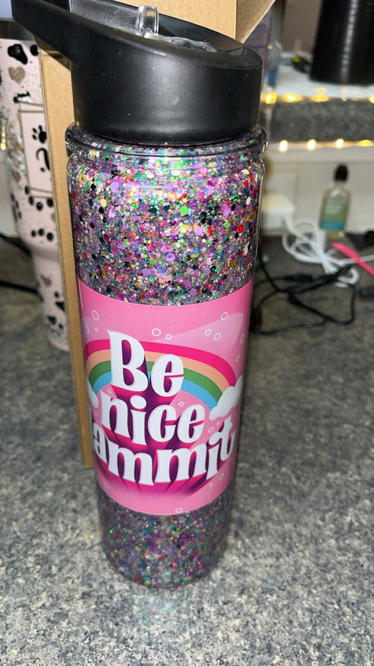 15oz SnowGlobe Tumbler Premade